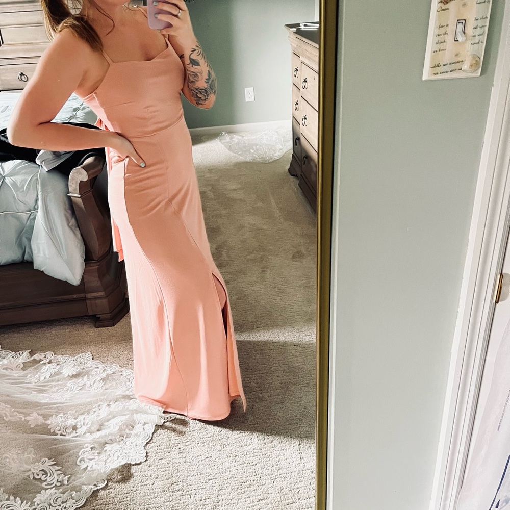 Dusty Rose Bridesmaids Dress